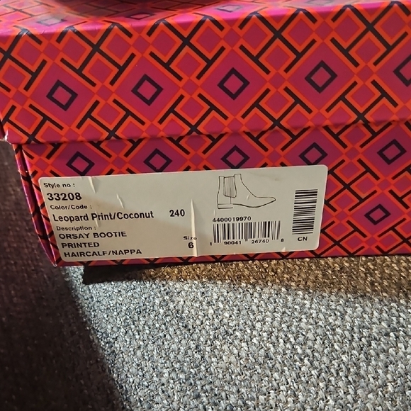 Tory Burch Leopard Print Ankle Boots - Picture 3 of 15
